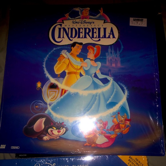 Cinderella Laserdisc Original Vintage EX - Picture 1 of 14
